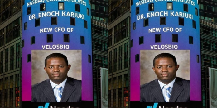 Kenyan named CFO of American pharmaceutical company