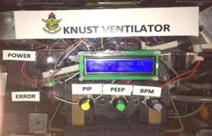 The College of Engineering, Kwame Nkrumah University of Science and Technology (KNUST), has reached the advanced stage in the design and construction of a homemade ventilator