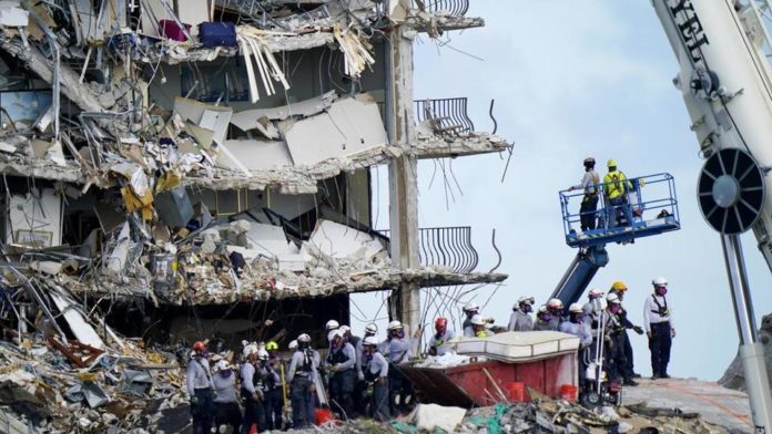 Rescuers say survivors could still be inside Miami collapsed building