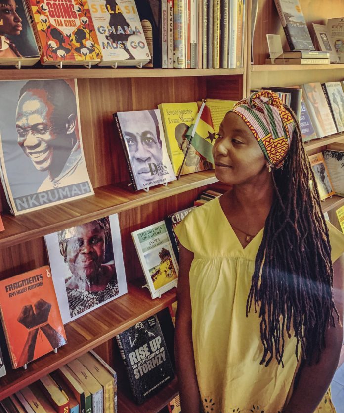Meet the founder of Accra’s one-woman library