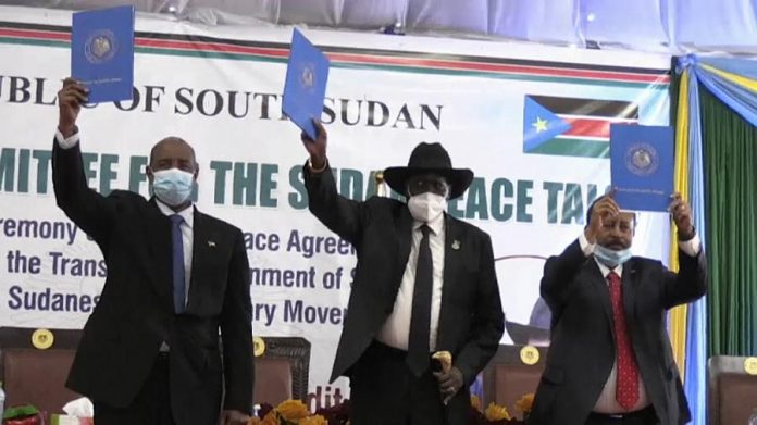 Sudan's transitional authorities sign a peace deal with the rebel alliance