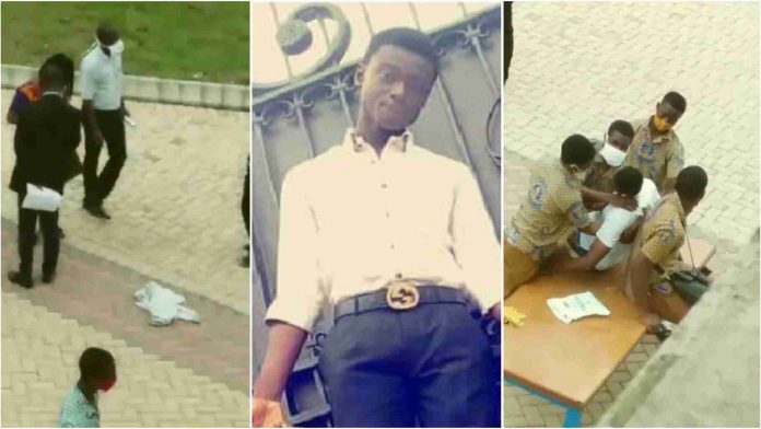 The committee tasked to probe death of KNUST SHS student submit findings to Ashanti regional Minister