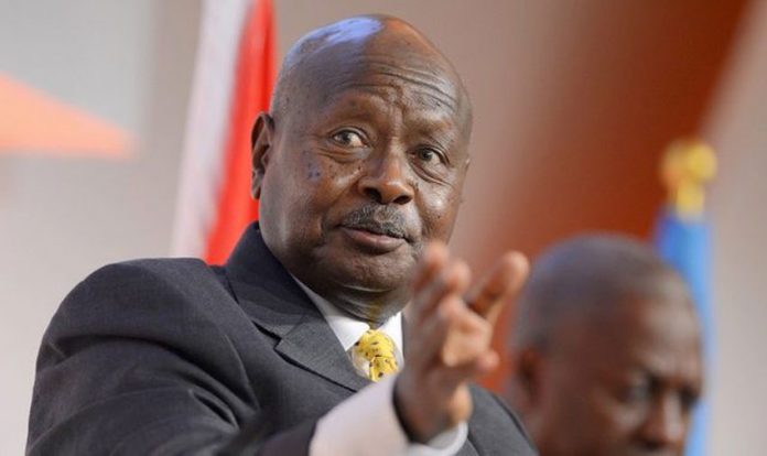 Ugandan president inaugurates 195-km walk to honor liberation fighters