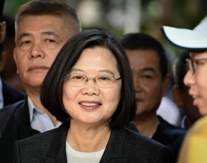 Taiwanese President Tsai Ing-wen re-elected in defiant message to China