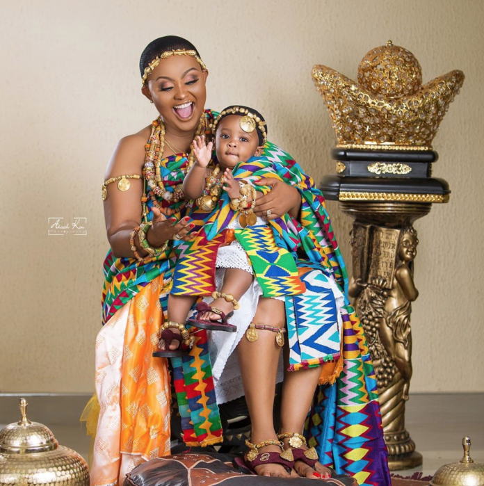 The Ultimate Reveal: See beautiful pictures of Nana Ama McBrown's daughter