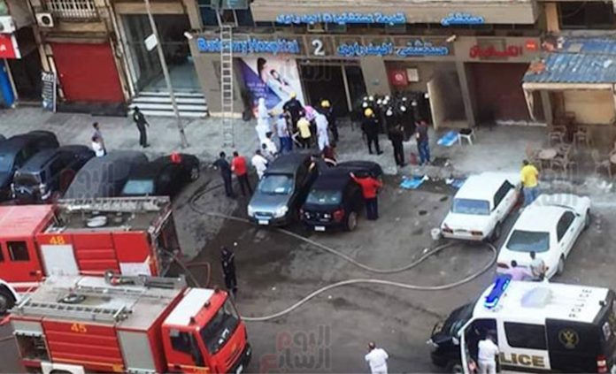 Fire outbreak in a hospital in Egypt kills seven covid-19 patients