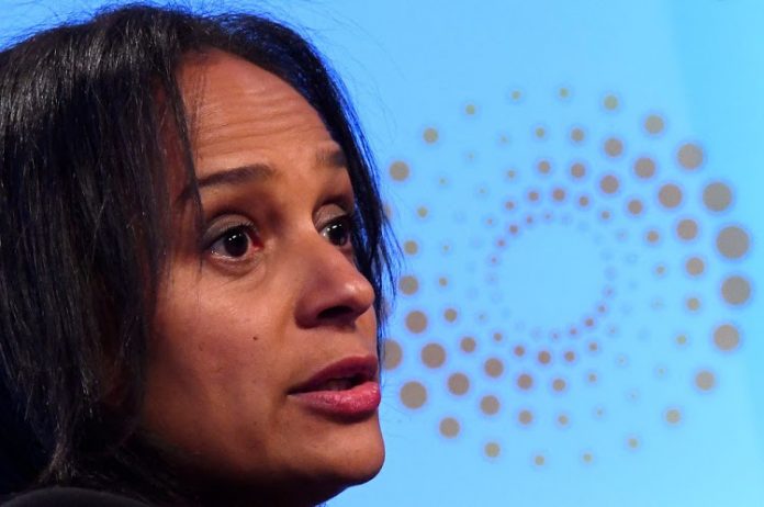 Angola freezes bank accounts of ex-president's daughter Isabel dos Santos